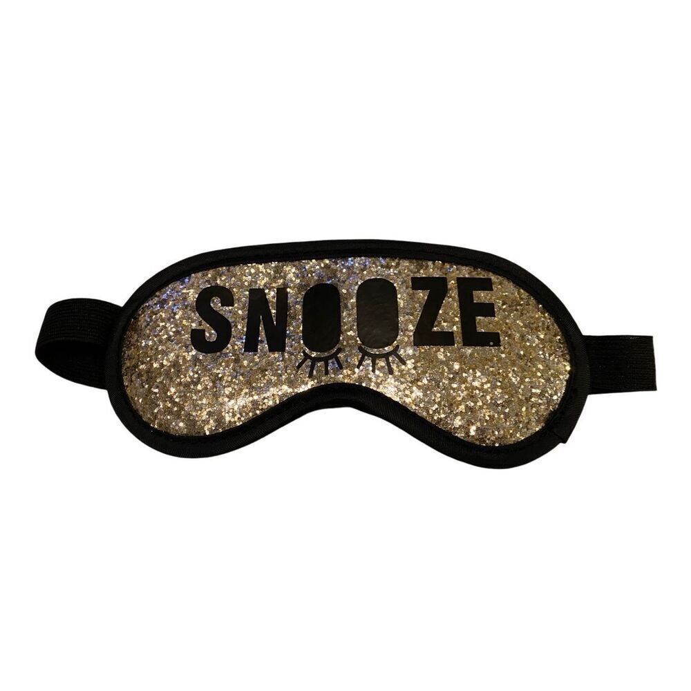 Glitter Snooze Adjustable Blindfold Sleepwear Night Beauty Sleep